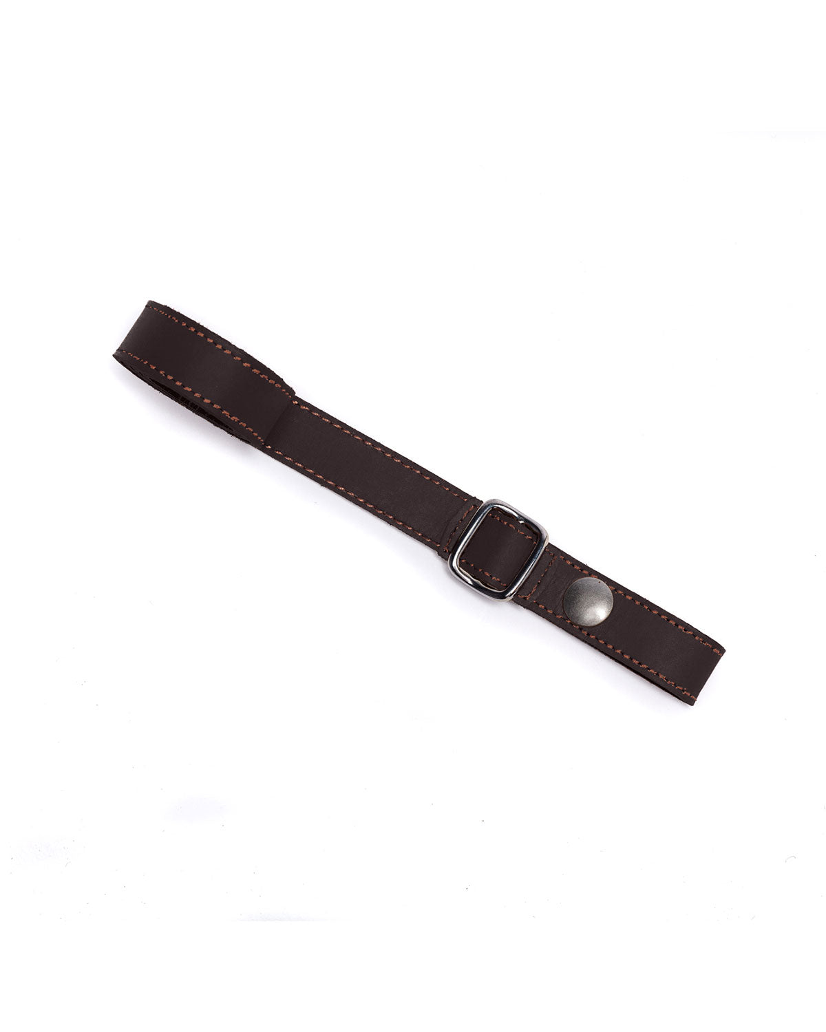 Tira para Delantal de Pechera Piel Castaña