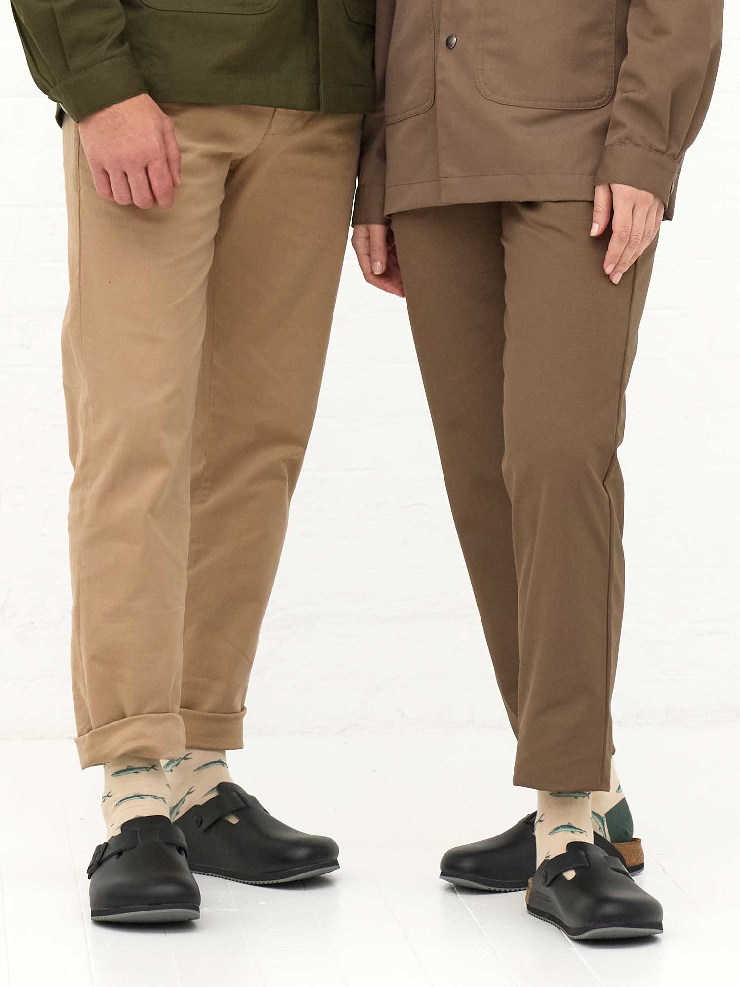 Meias de Chef Urban com Padrão Verde - Martiform x Pé de Meia