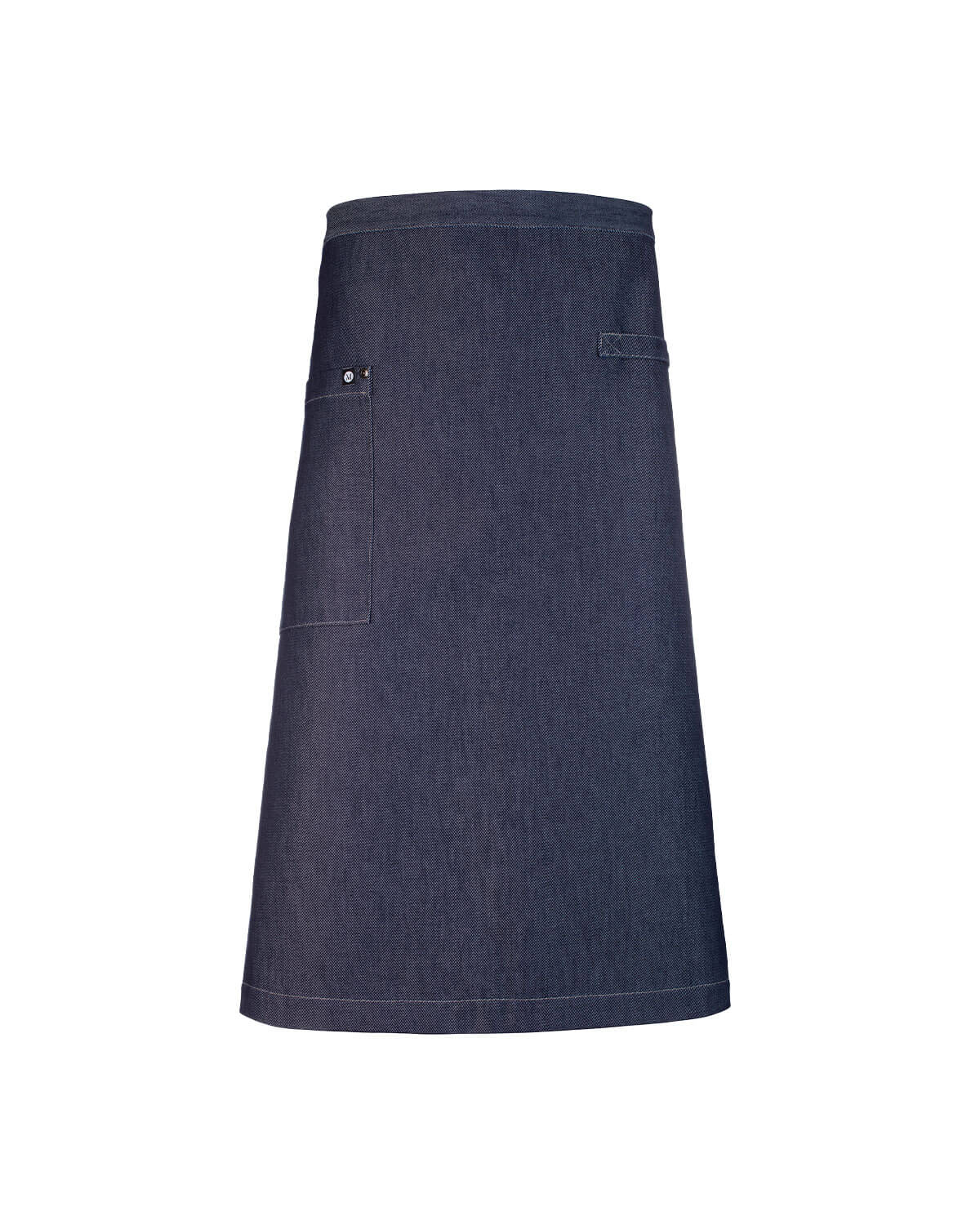 Avental Médio Phoenix em Denim Azul