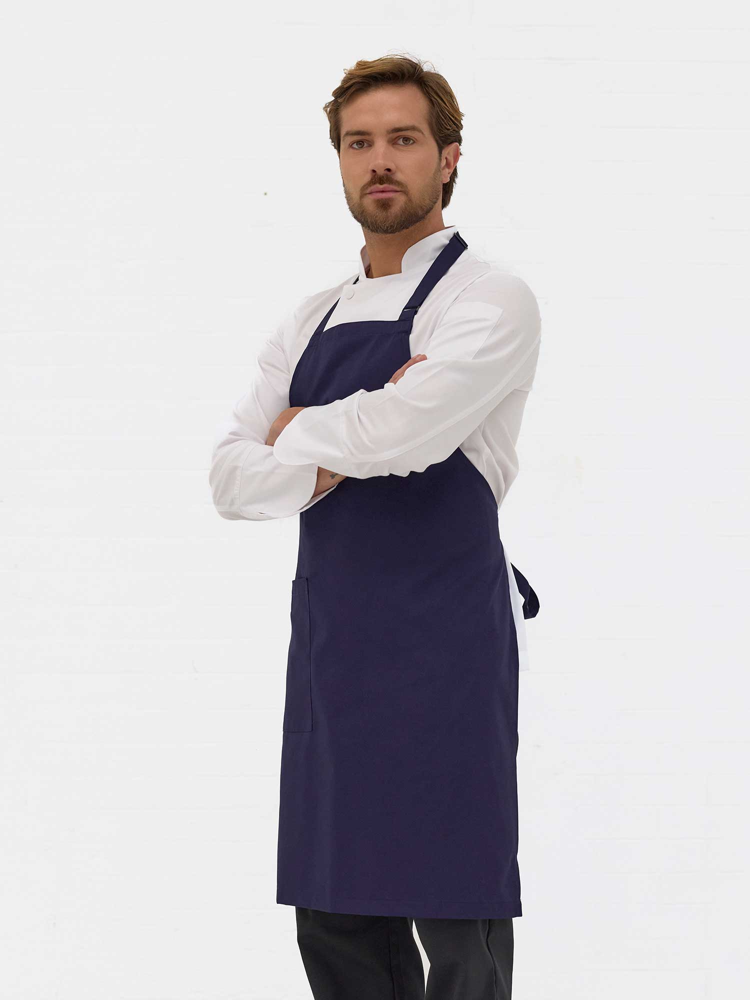 Medium Navy Ebro Apron