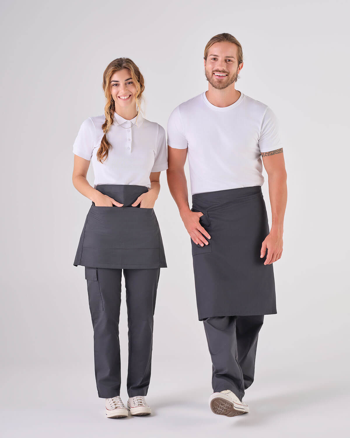 Medium Rhone Black Apron