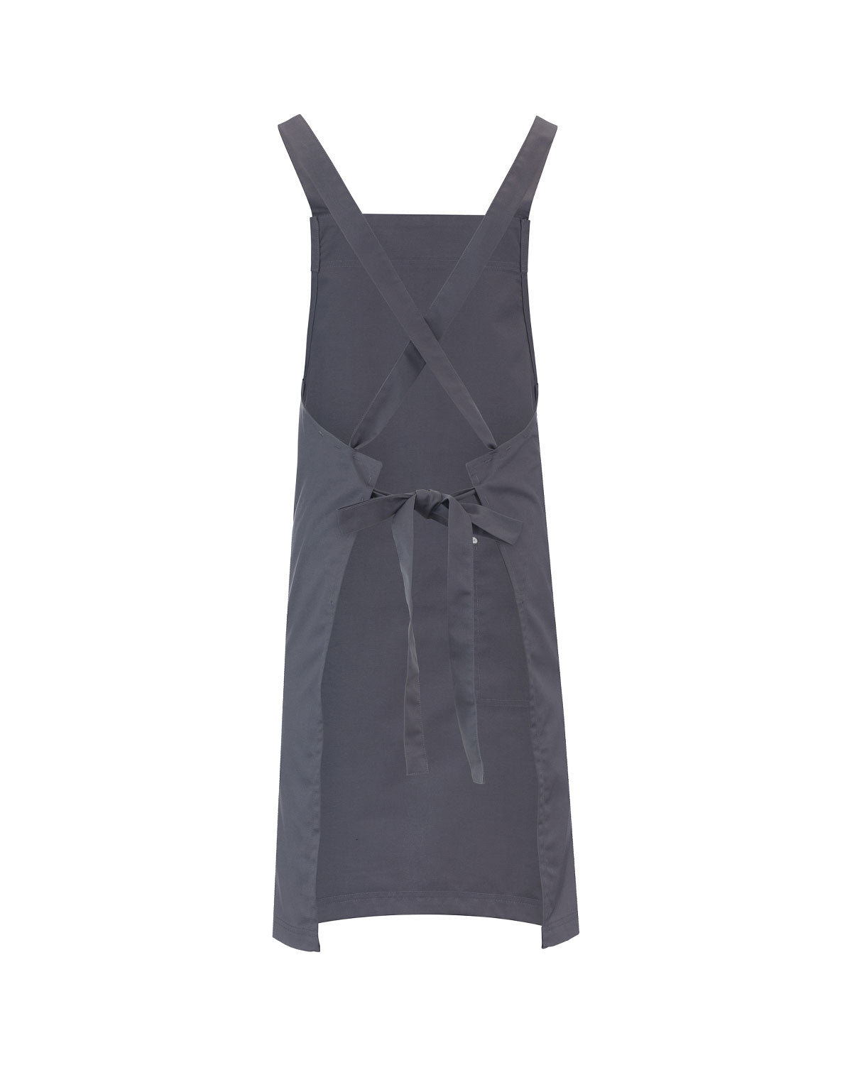 Dark Grey Capri Crossed Apron
