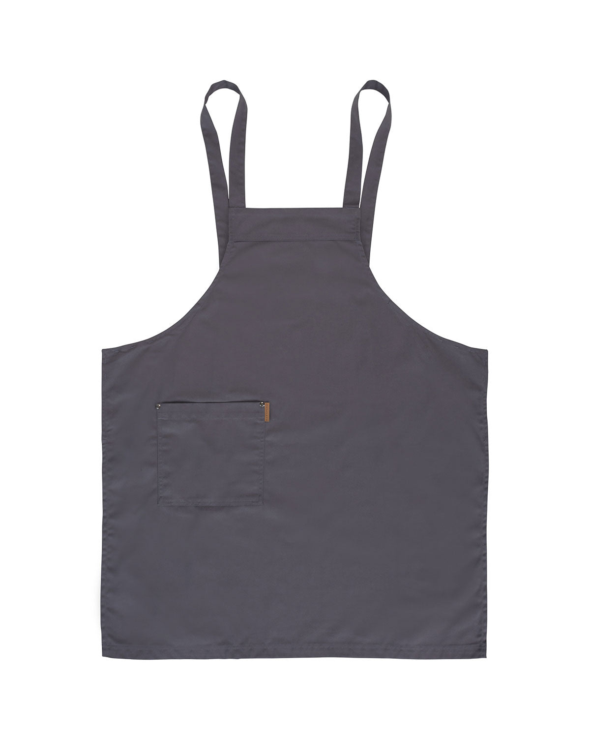 Dark Grey Capri Crossed Apron