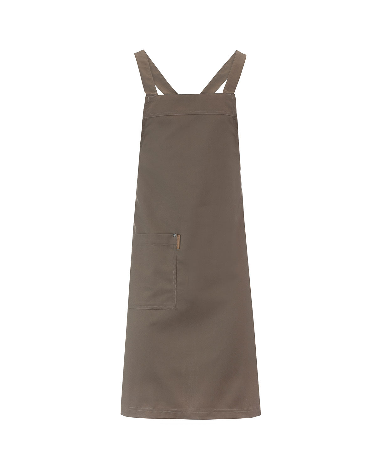 Crossed Apron Capri Brownish Green