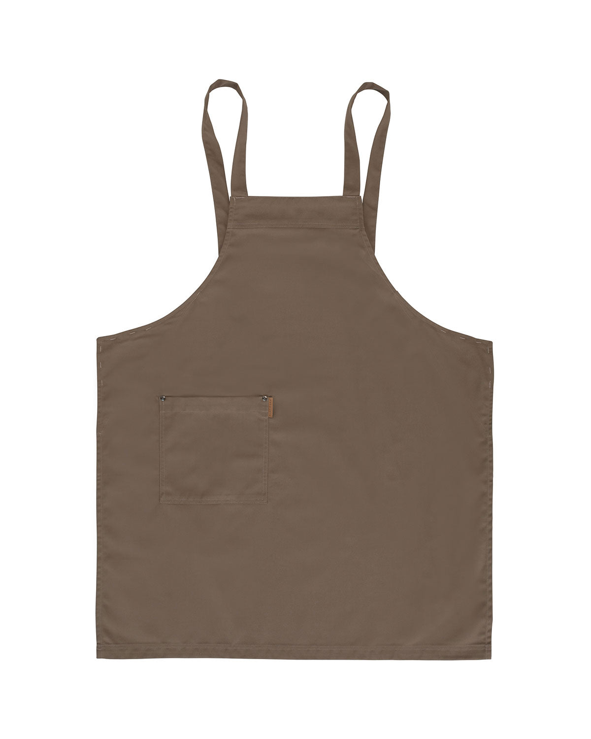 Crossed Apron Capri Brownish Green