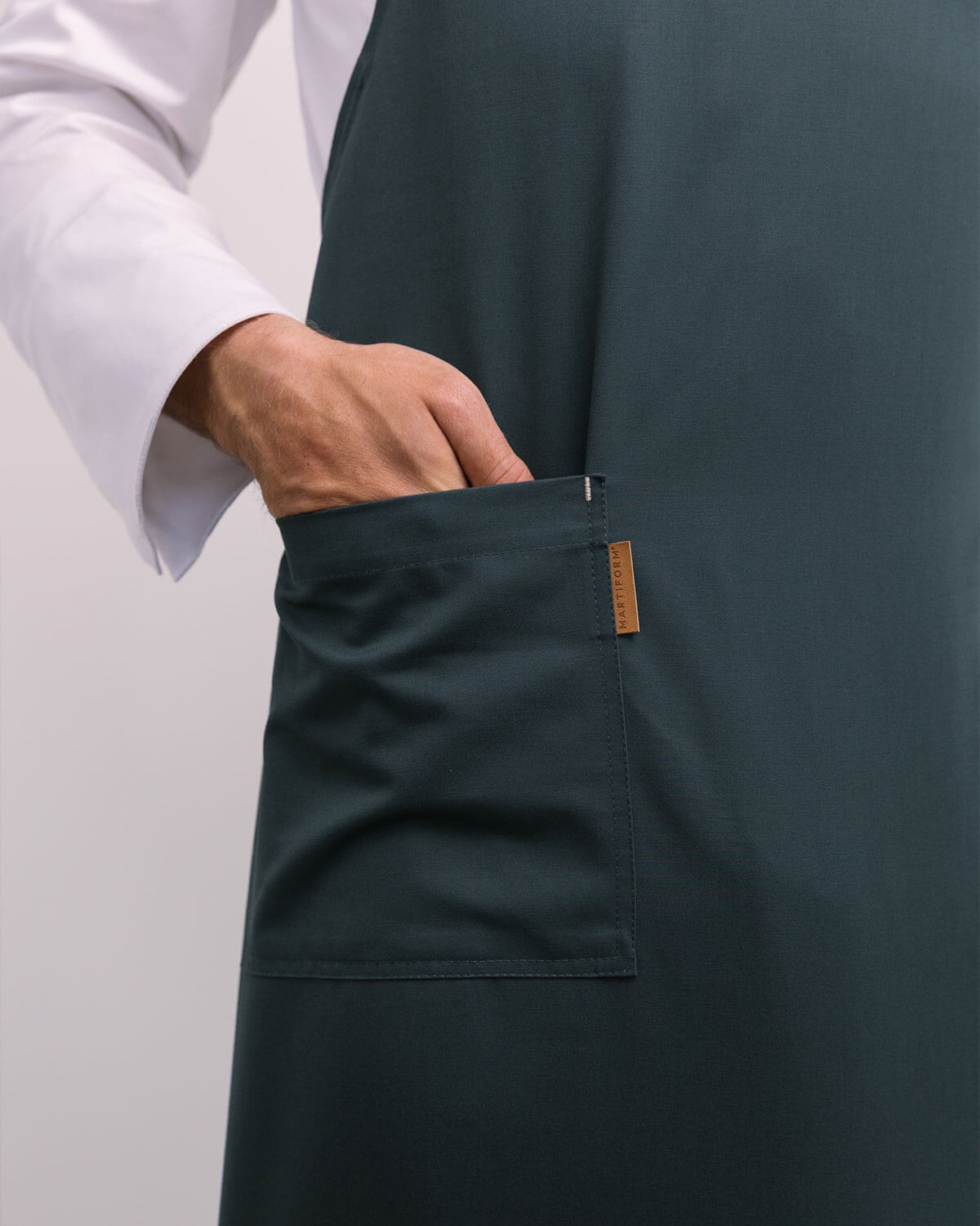 Grembiule Incrociato Capri Verde Azulado