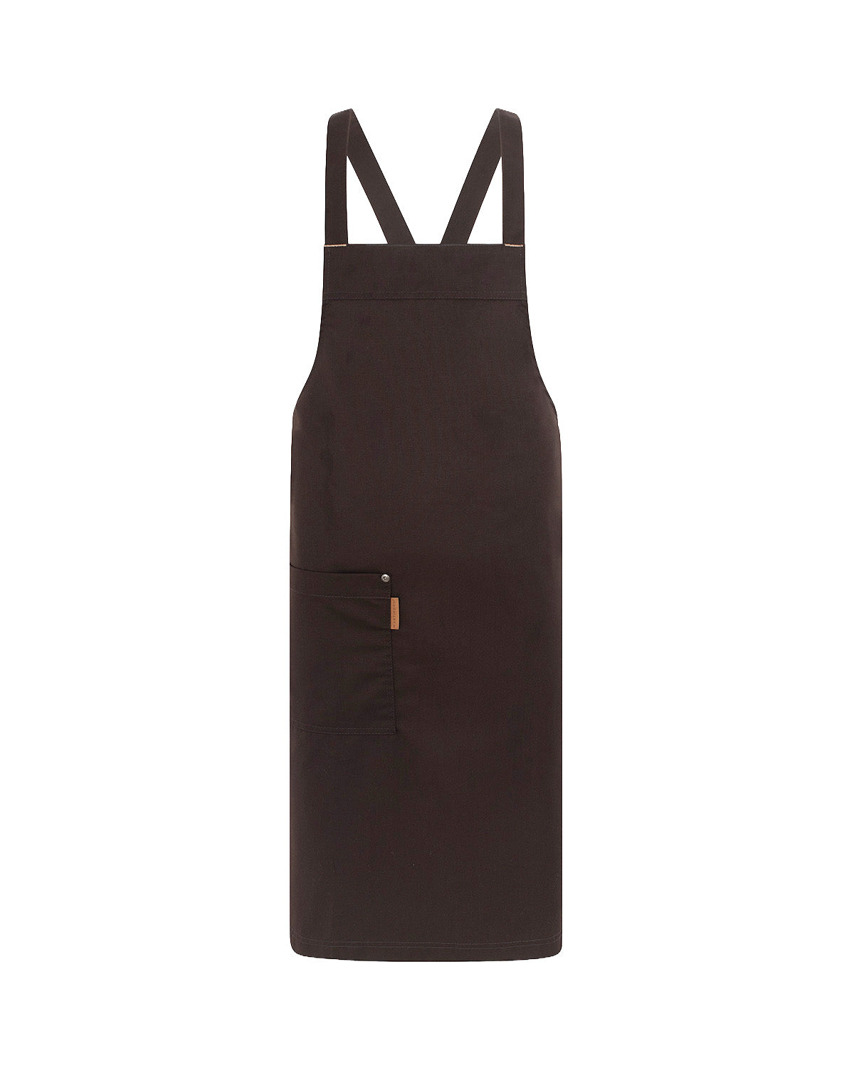 Crossed Apron Capri Brown