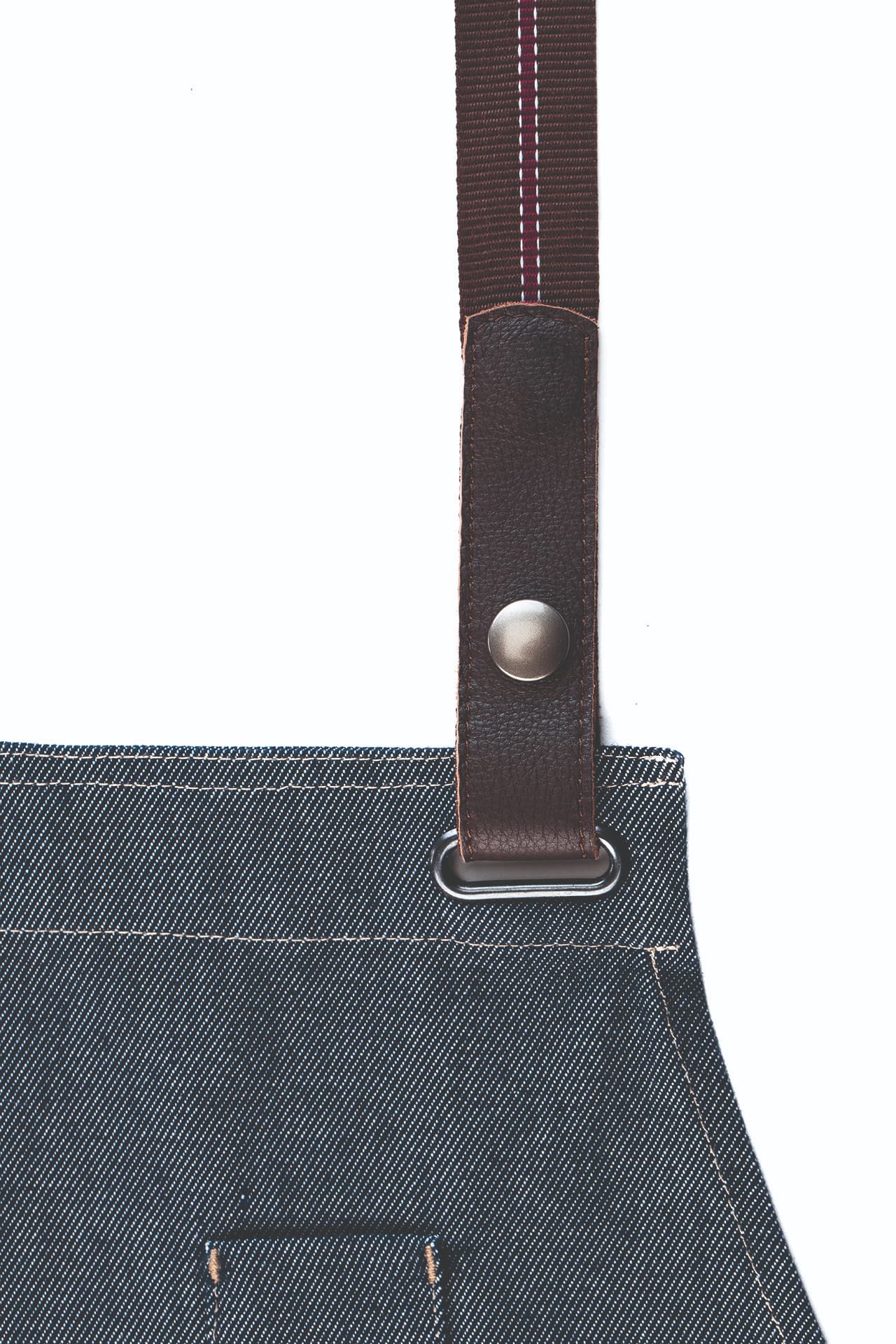 Avental Boulevard em Denim Azul