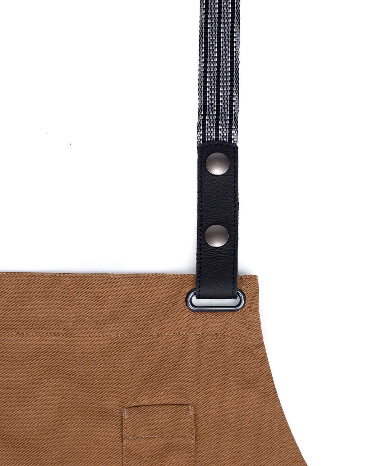 Delantal Boulevard Camel Oscuro