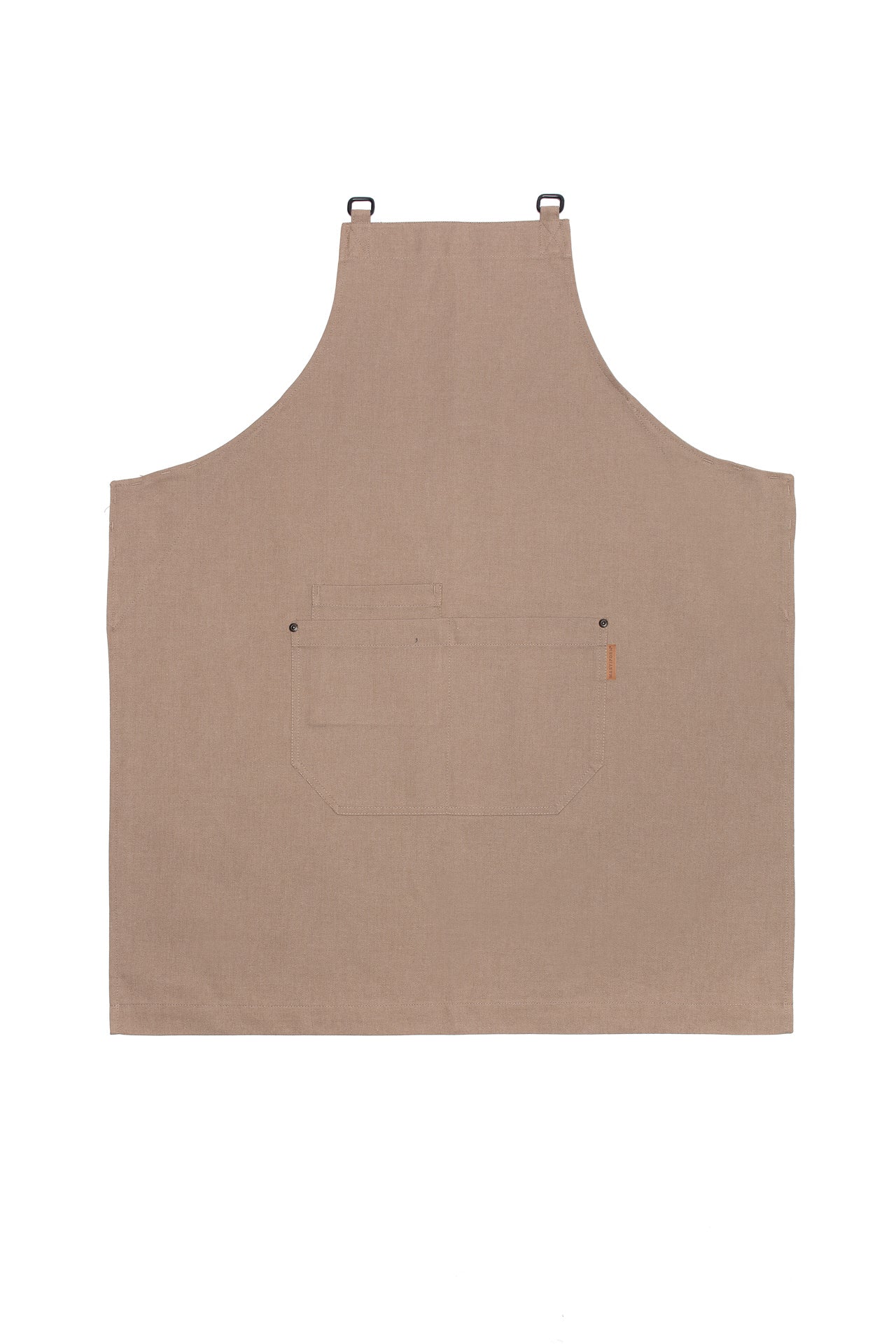 Avental Cruzado Melbourne em Denim Bege