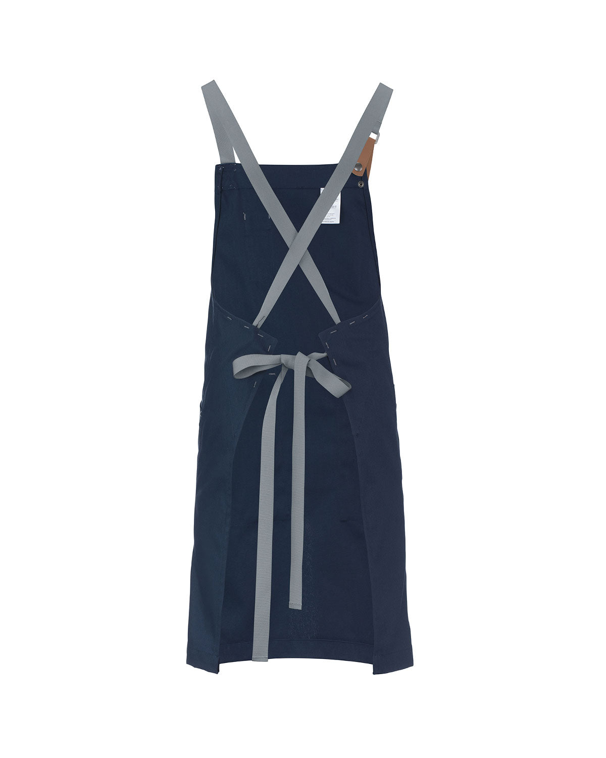 Retro Navy Blue Crossed Apron