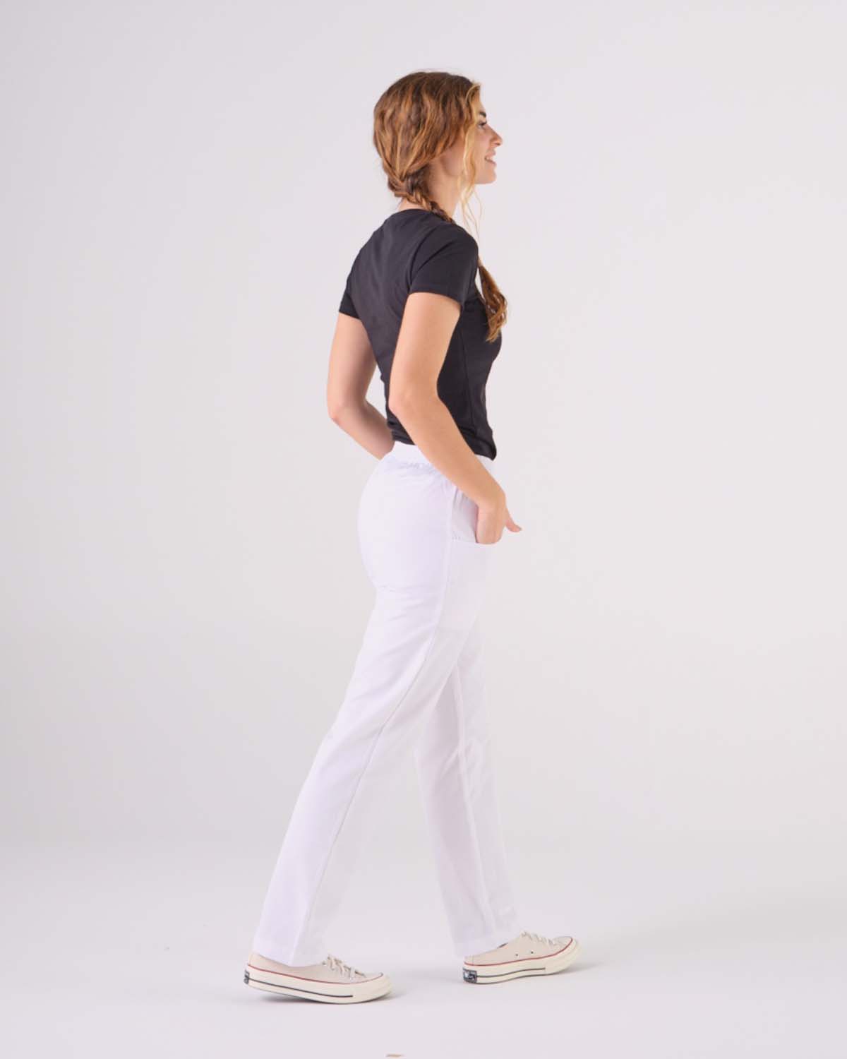 Pantalones Unisex Douro Blancos