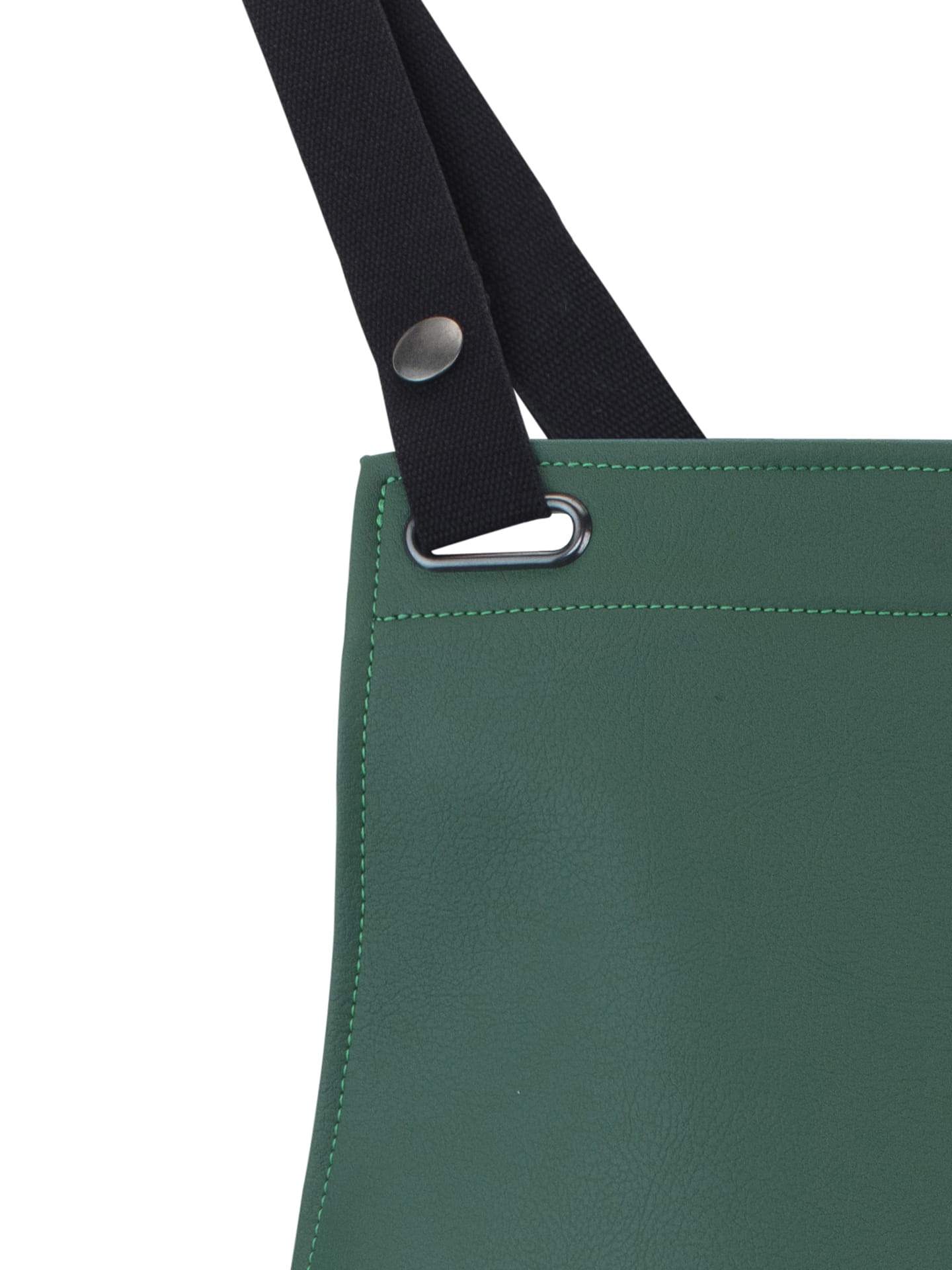 Delantal Cruzado Eco-Cuero Castaño Caramelo