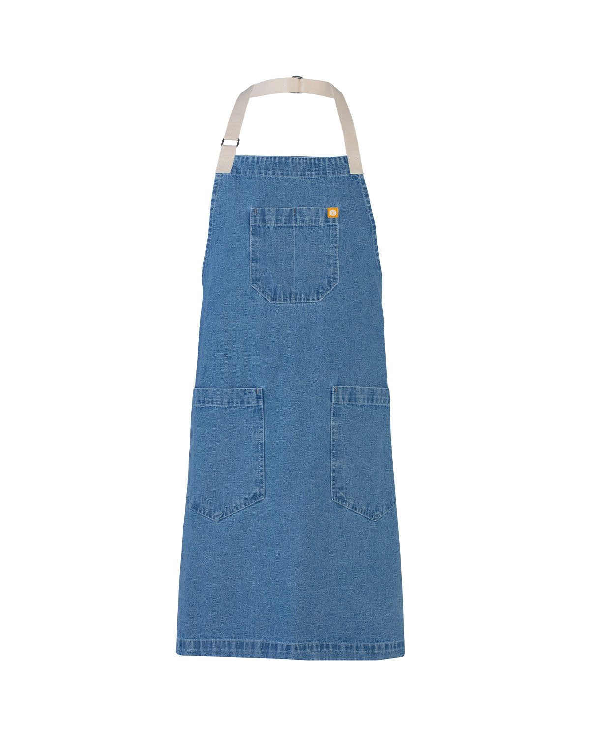 Delantal de Adulto Sunshine en Denim Azul Claro