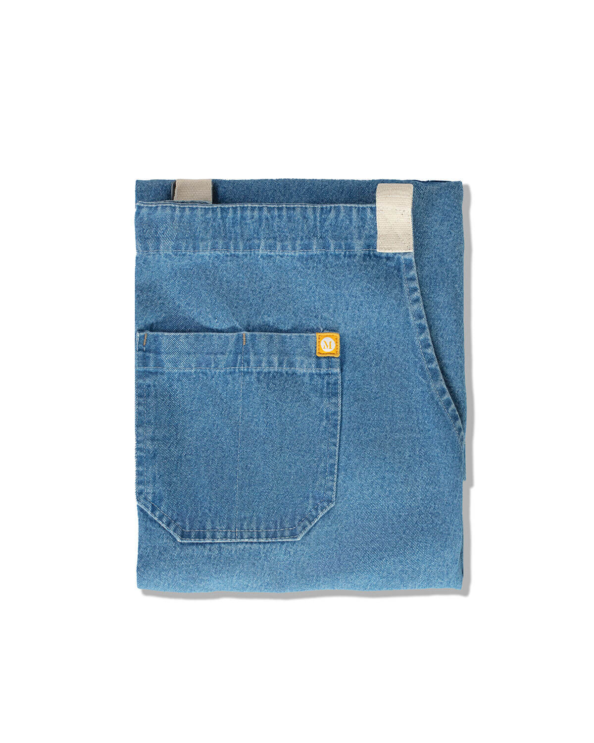 Delantal de Adulto Sunshine en Denim Azul Claro