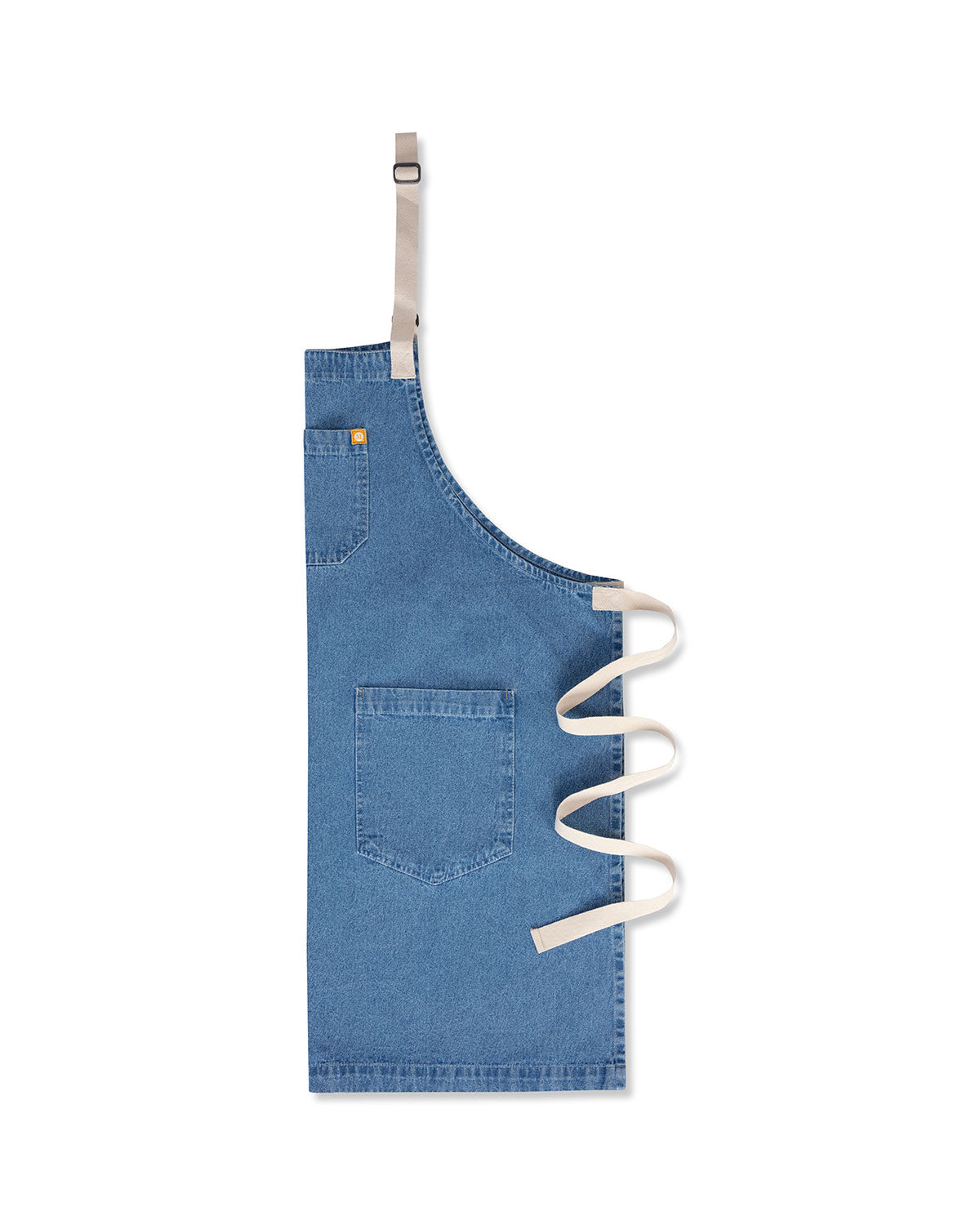 Delantal de Adulto Sunshine en Denim Azul Claro