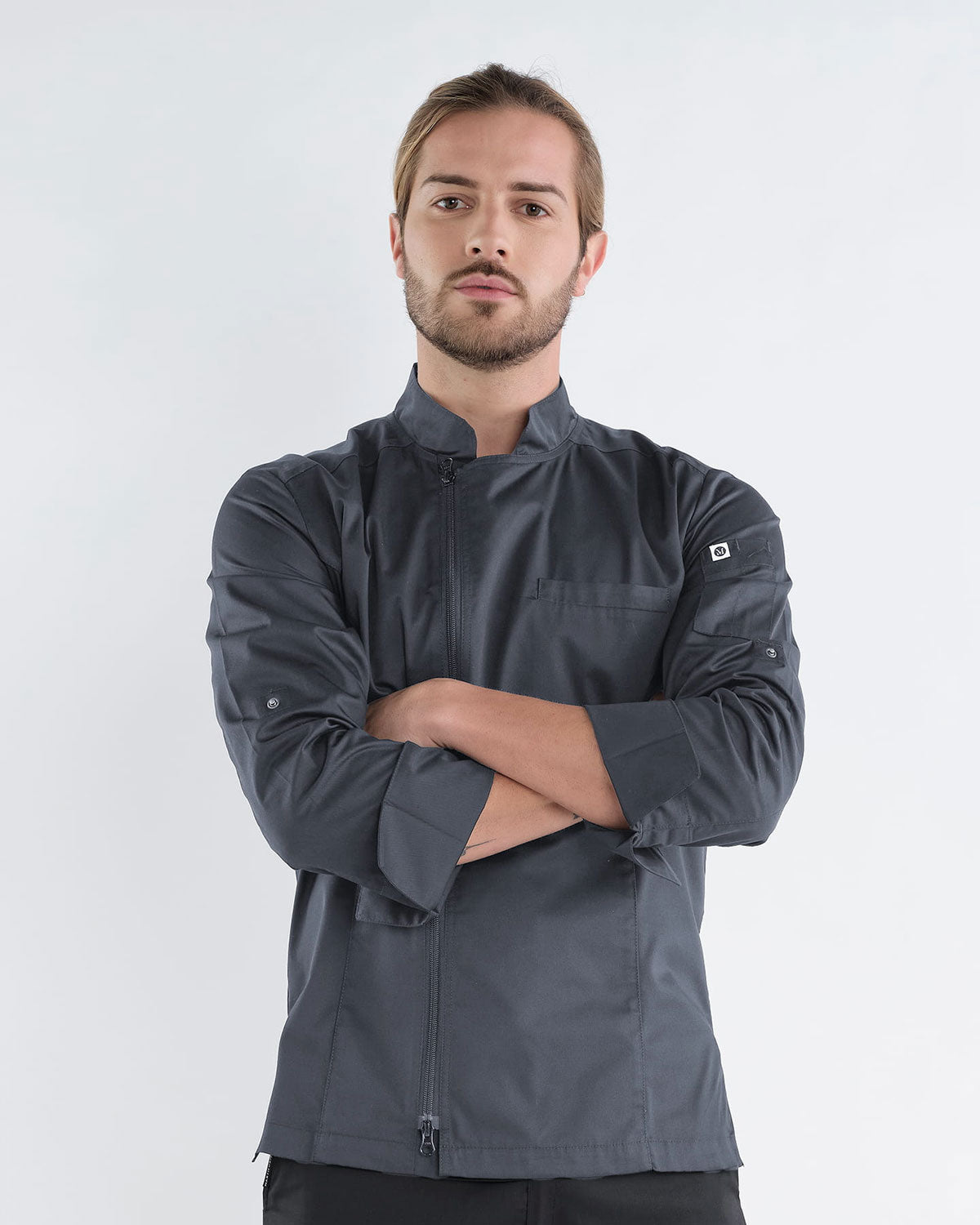 Jaleca de Hombre Bond Gris Oscuro