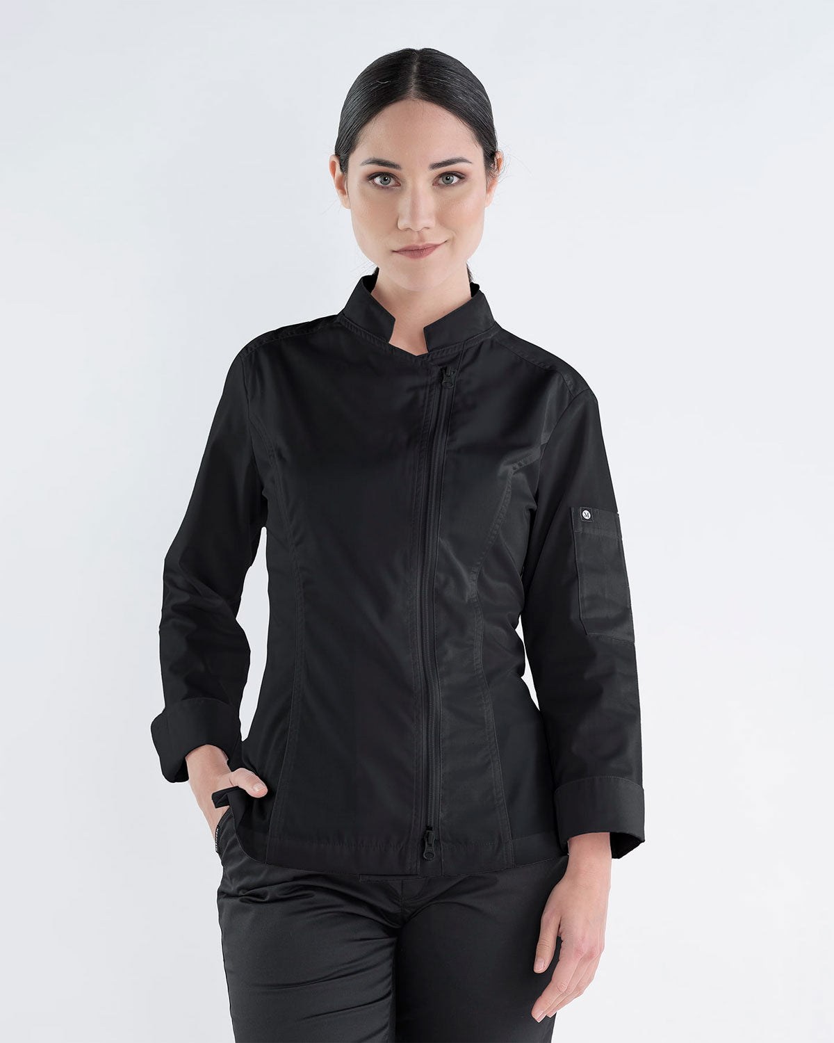 Jaleca de Señora Oporto Negra