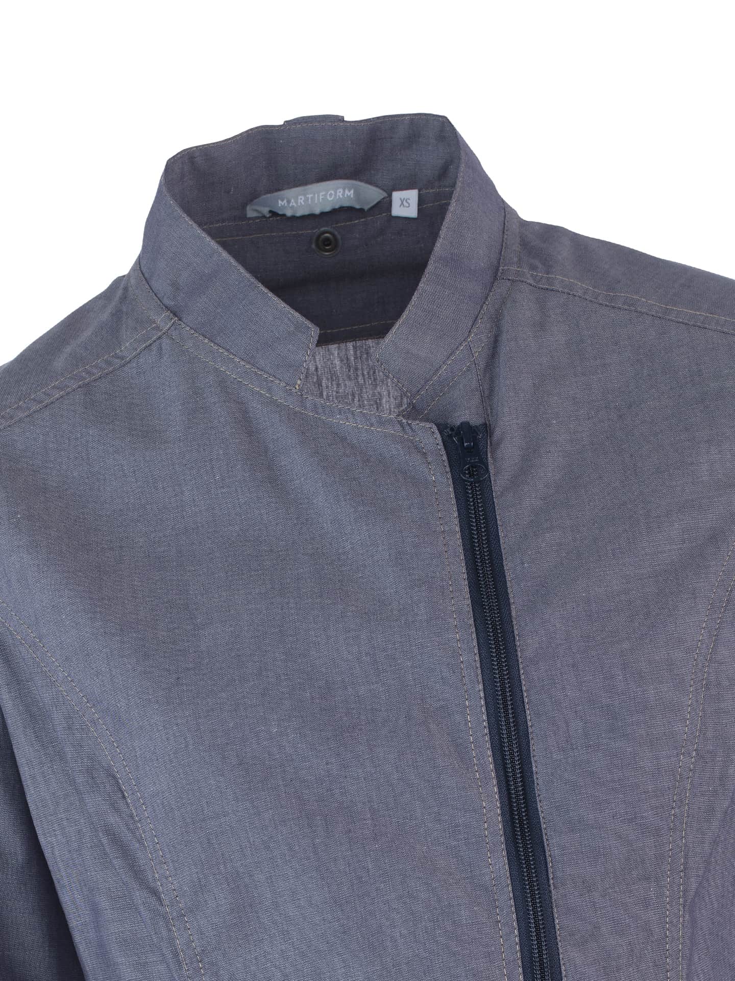 Jaleca de Señora Oporto en Denim Azul