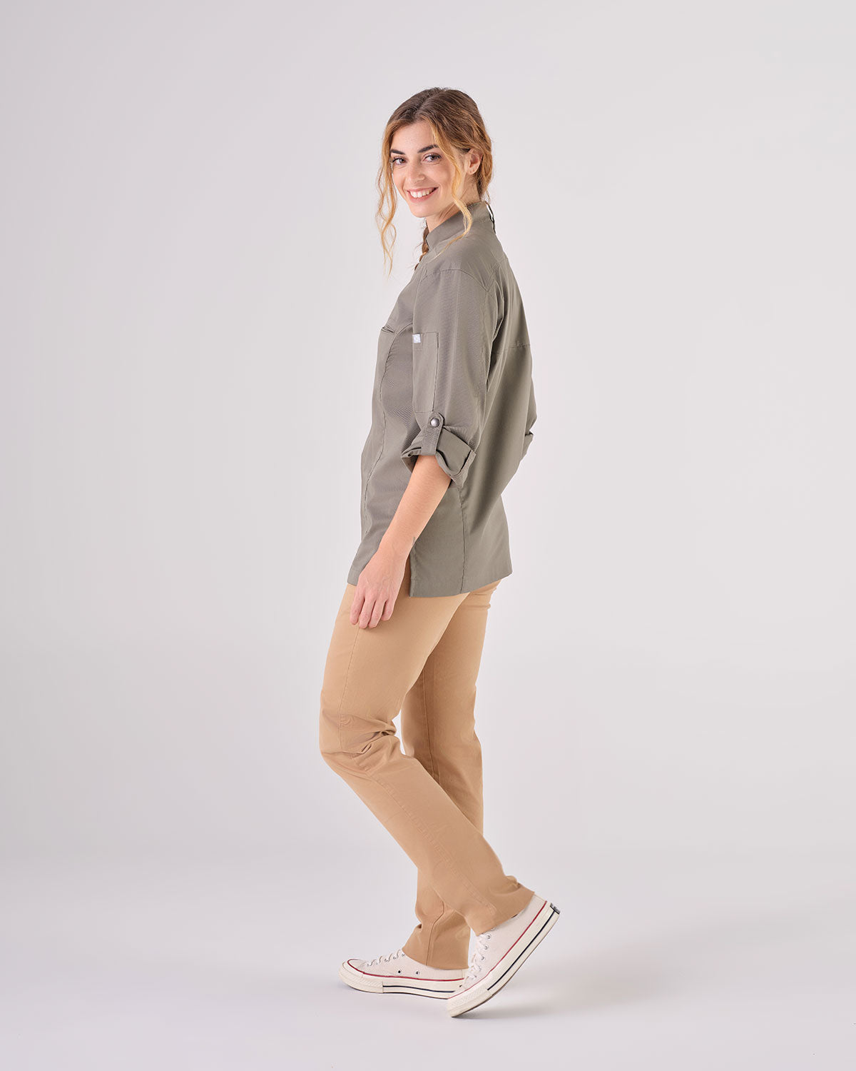 Jaleca Unisex Oslo Verde Claro