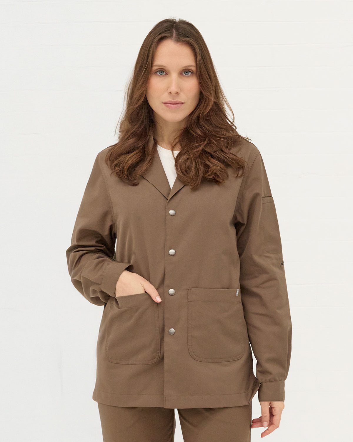 Veste Unisexe New York Vert Châtain