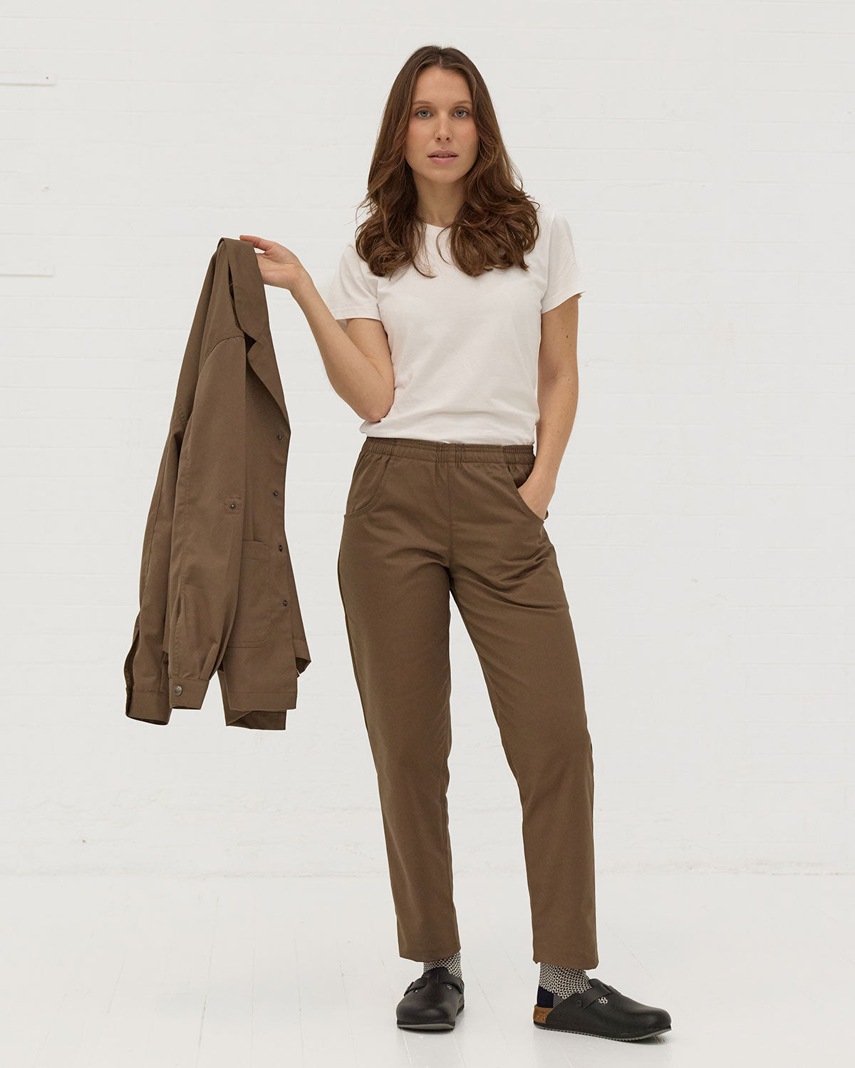 Pantalones Unisex London Verde Castaño