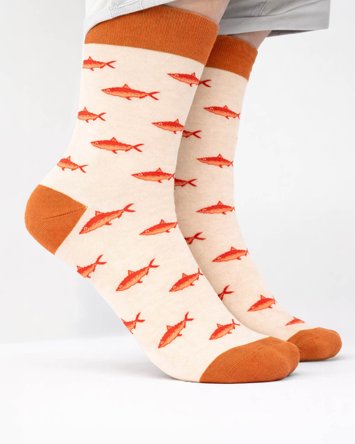 Urban Chef Socks with Cinnamon Pattern - Martiform x Pé de Meia