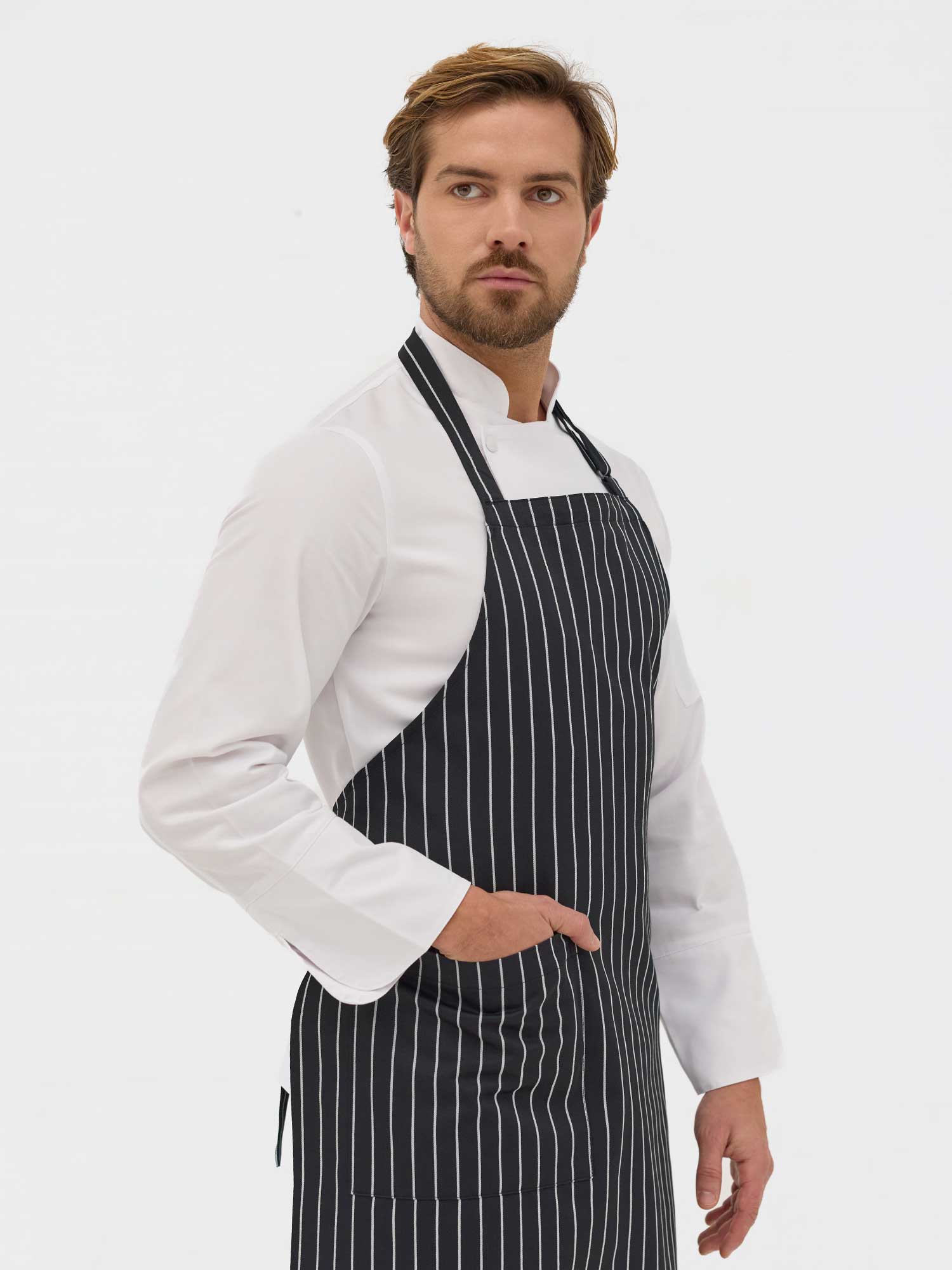 Medium Onega Striped Apron