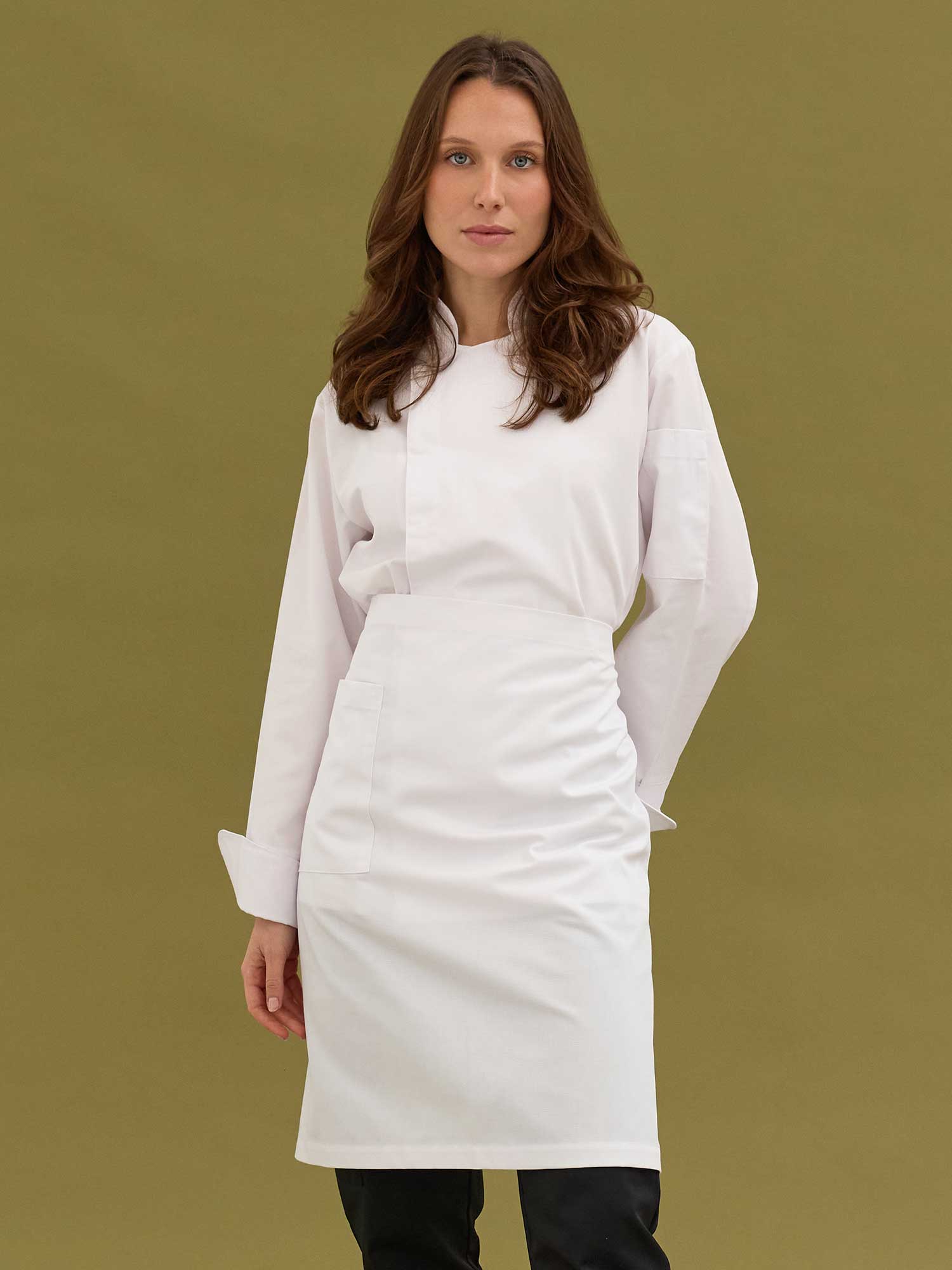 Medium Rhone White Apron