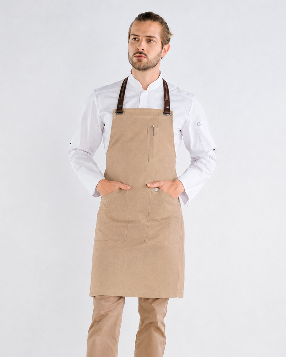 Beige Boulevard Apron