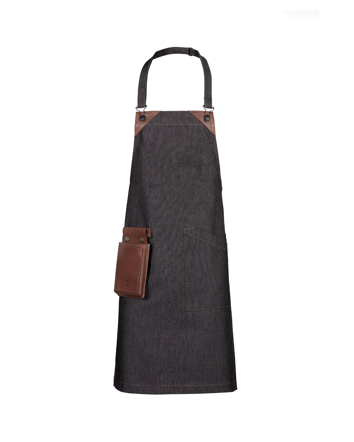 Avental Urban em Denim Preto