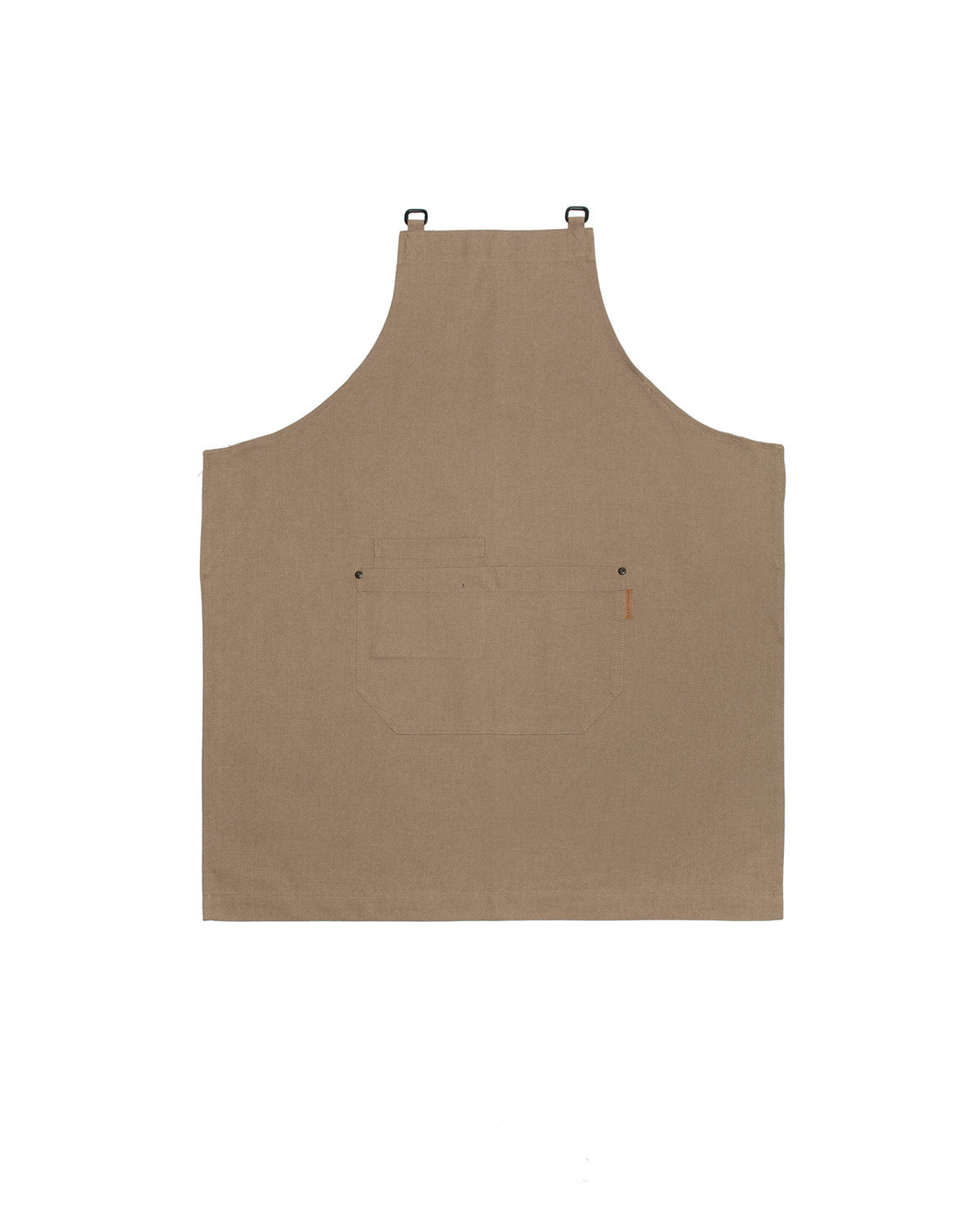 Melbourne Crossed Apron in Beige Denim