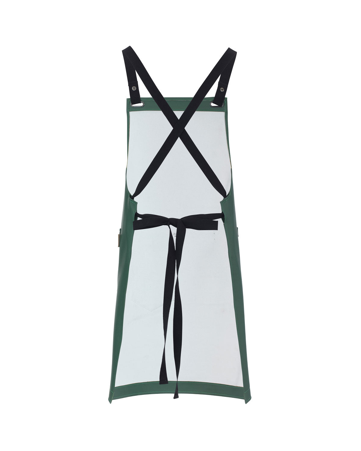 Tablier Croisé Eco-Cuir Vert Forêt
