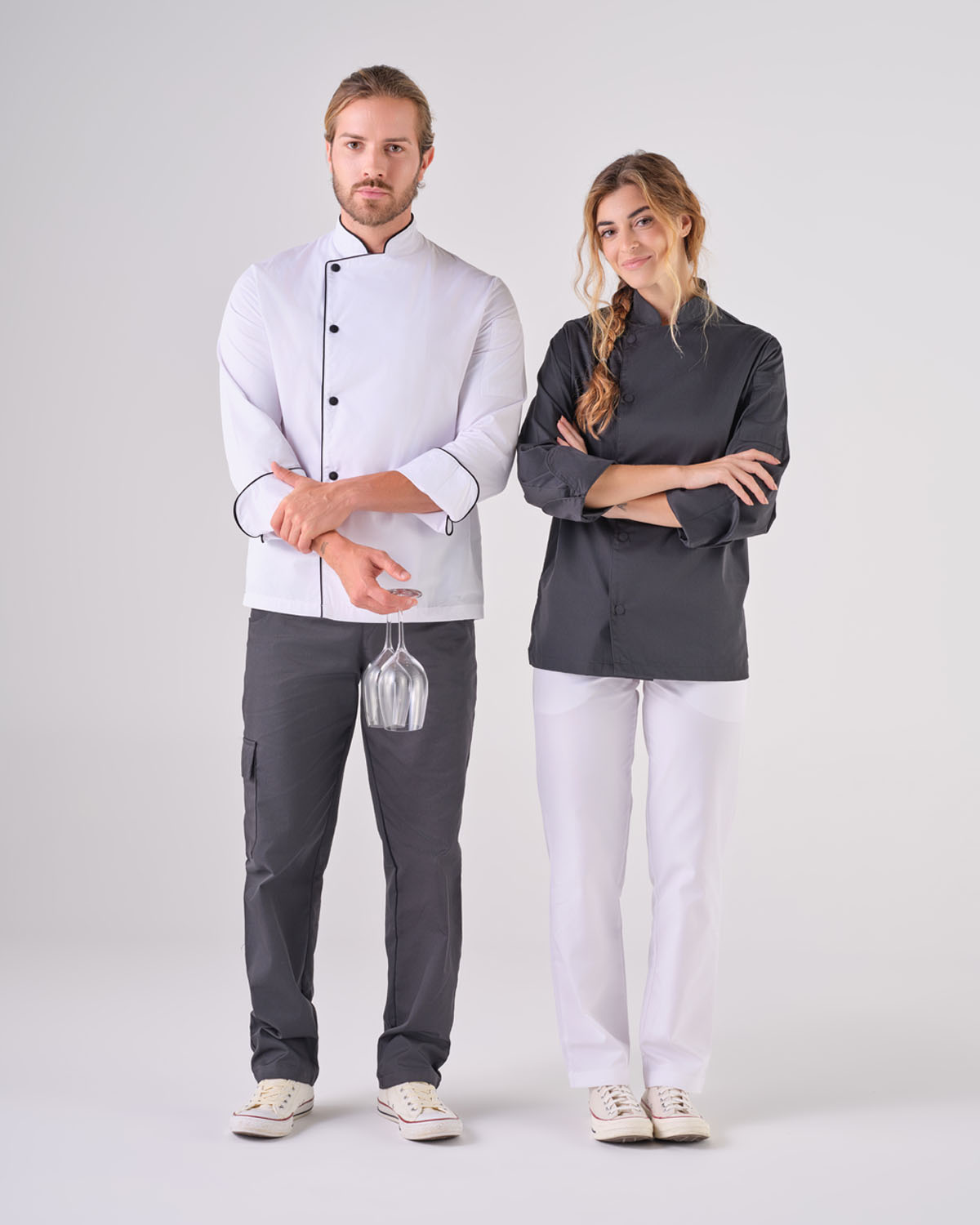 Jaleca Unisexe Tamisa Noire