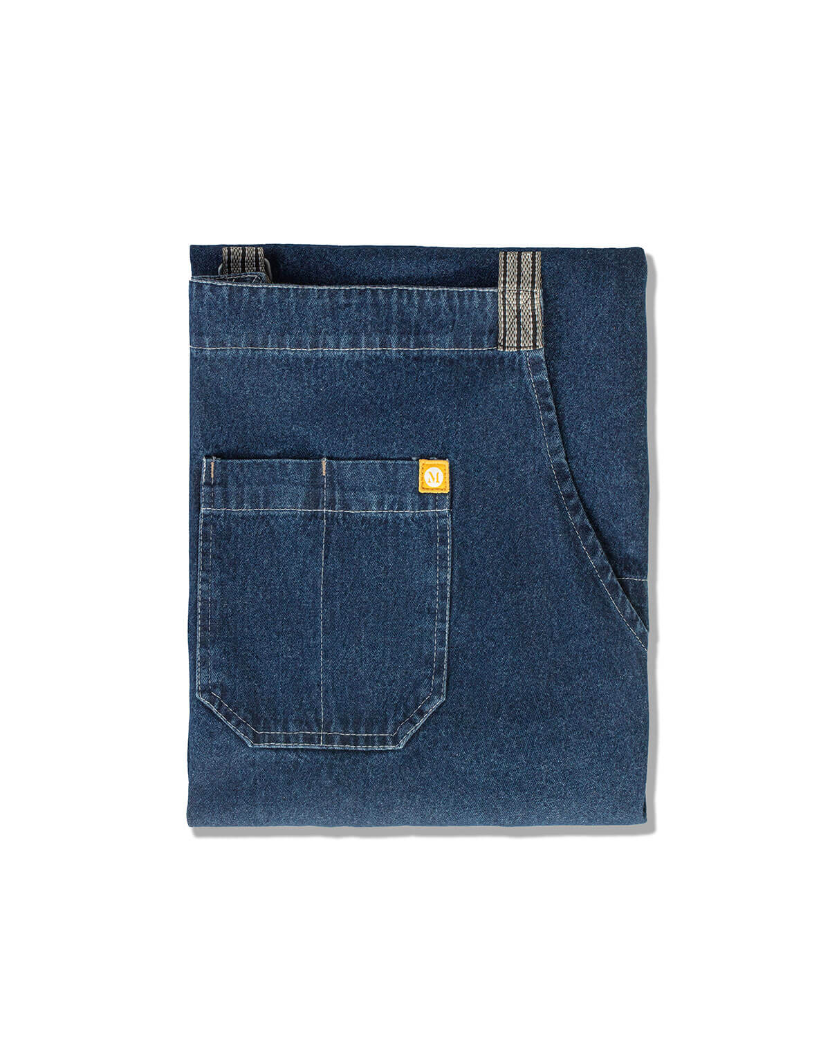 Tablier Adulte Midnight en Denim Bleu Foncé