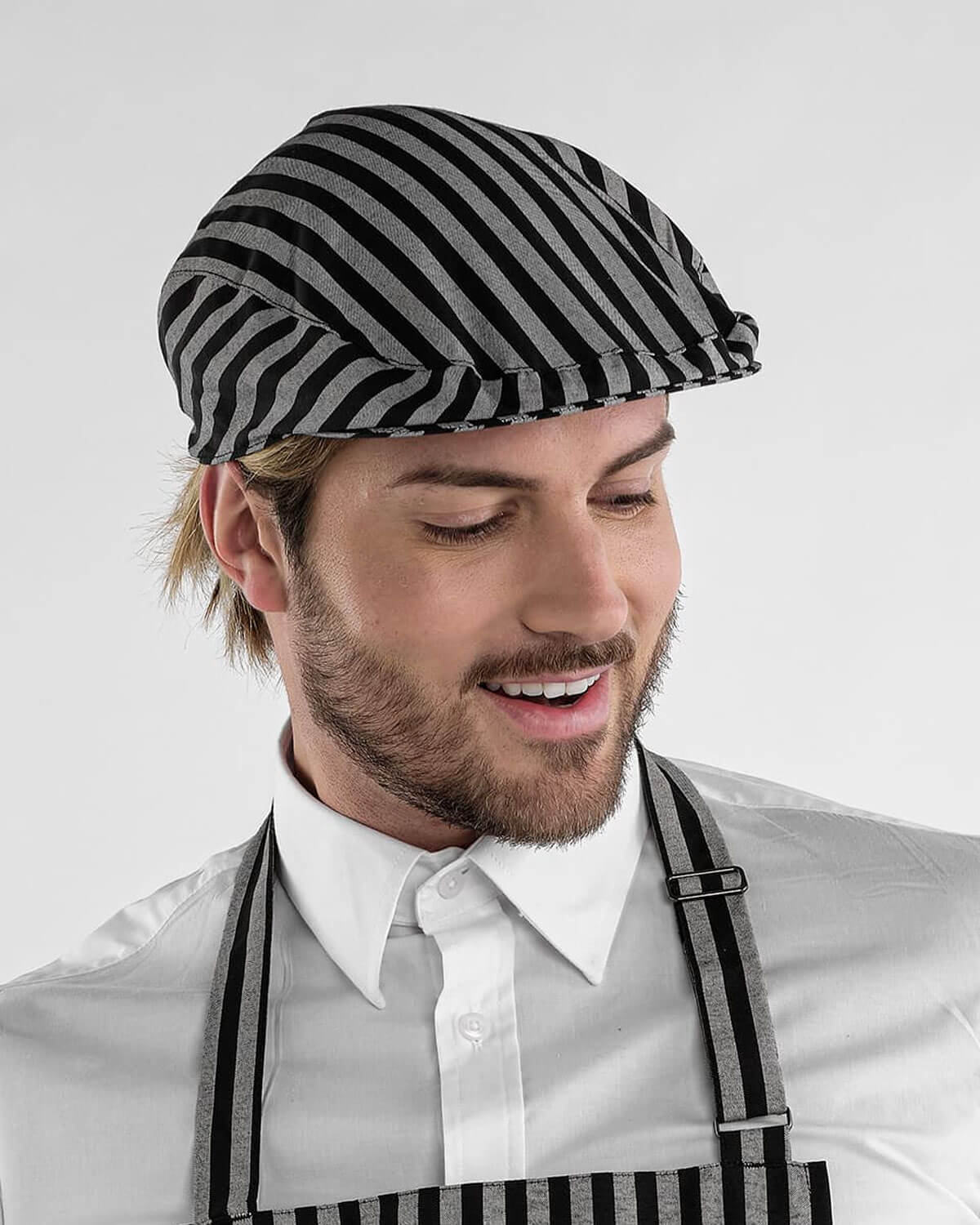 Boina Portogallo Righe Nero / Grigio
