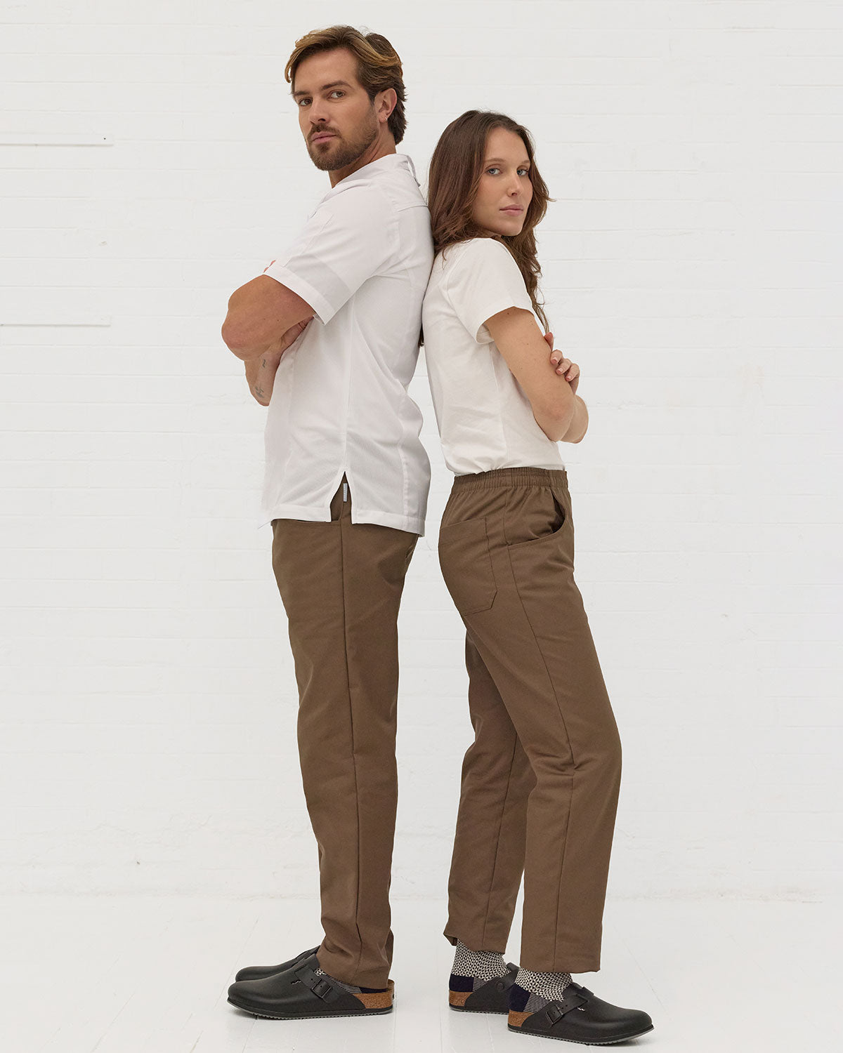 Pantalon Unisexe London Vert Châtain