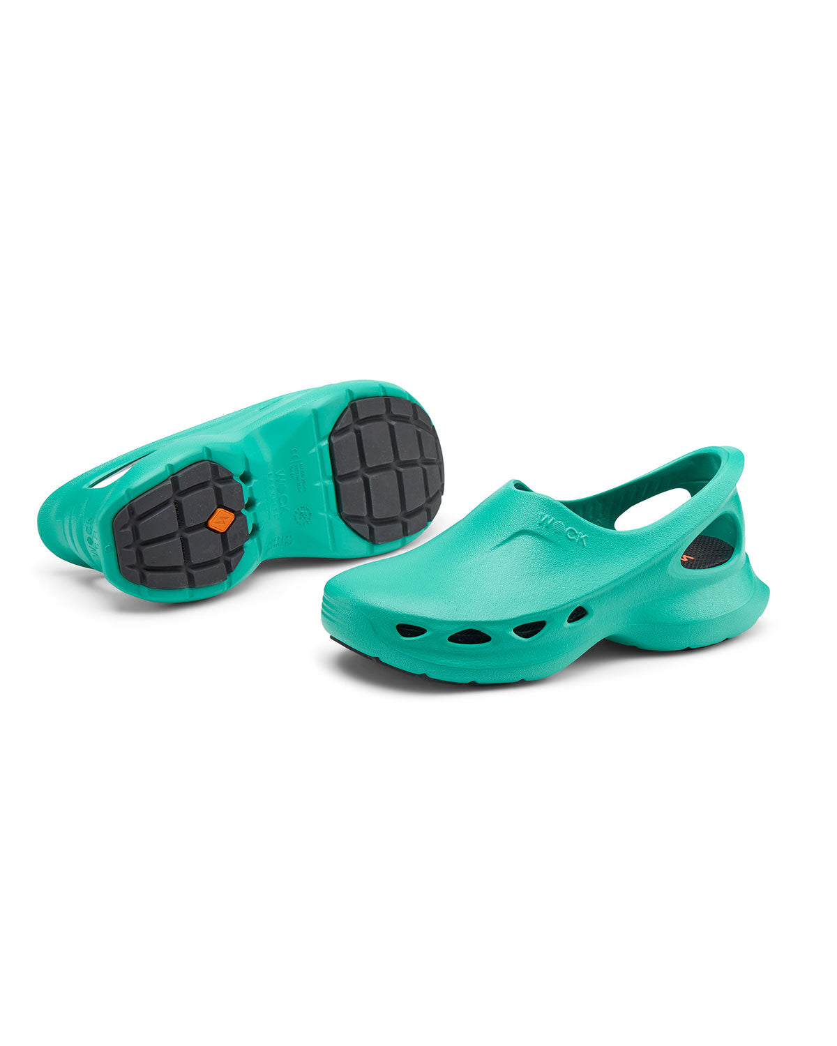 Green Easylite Hands-Free Slip-In Unisex Work Shoes