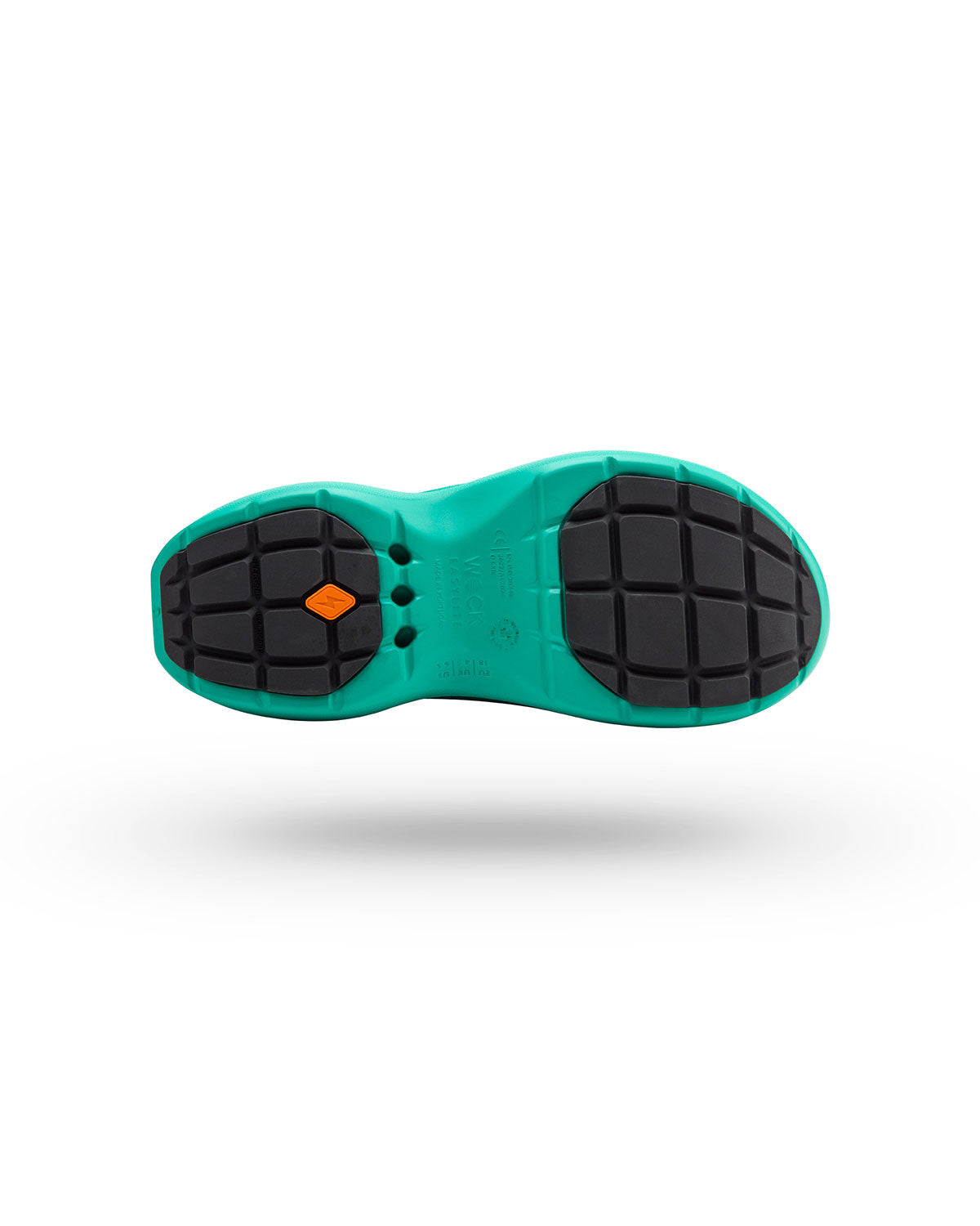 Green Easylite Hands-Free Slip-In Unisex Work Shoes