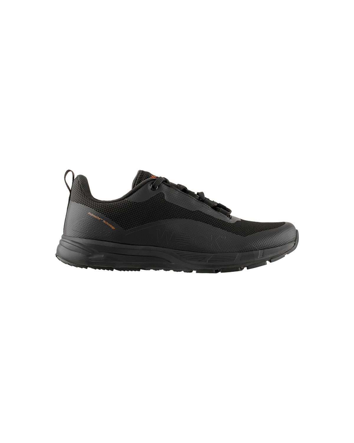 Scarpe da ginnastica comode da lavoro o casual unisex Reblast nere